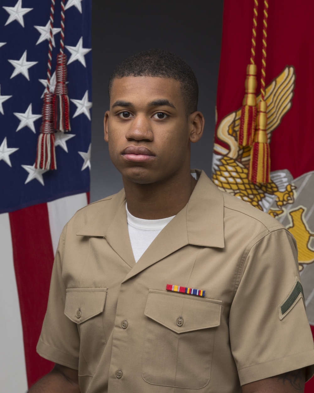MCLB Barstow Marine of the Quarter Pfc. Jacob A. Brown