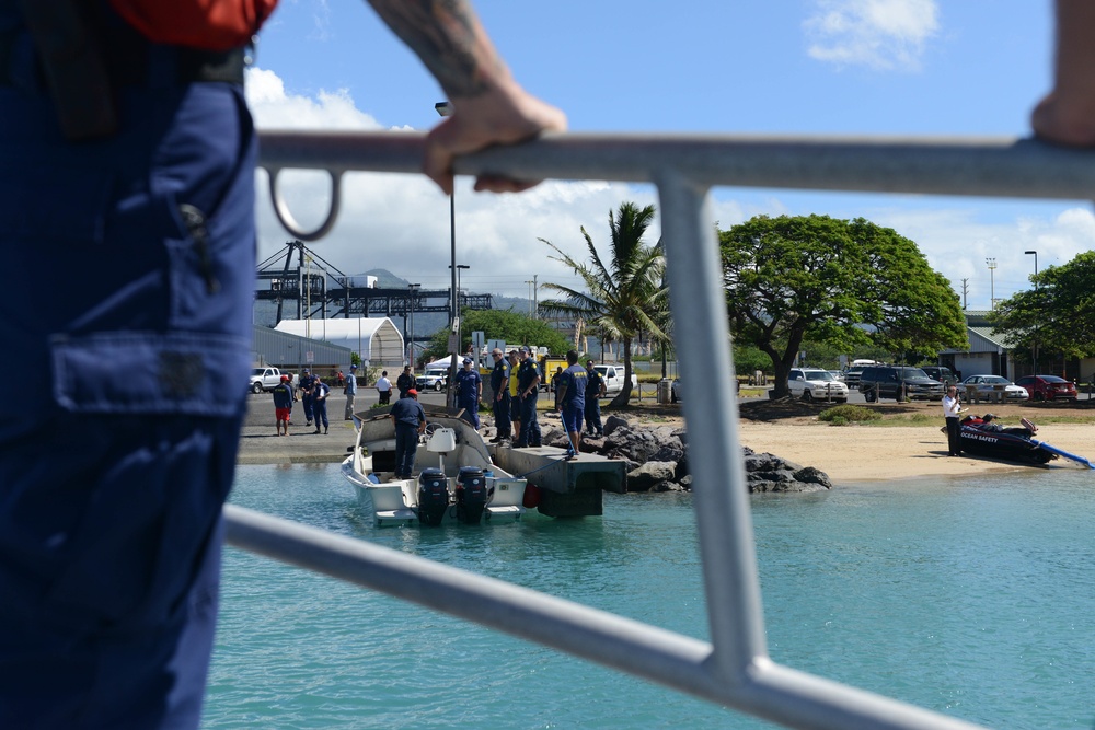 Coast Guard, partner agencies conduct joint SAR exercise off Oahu
