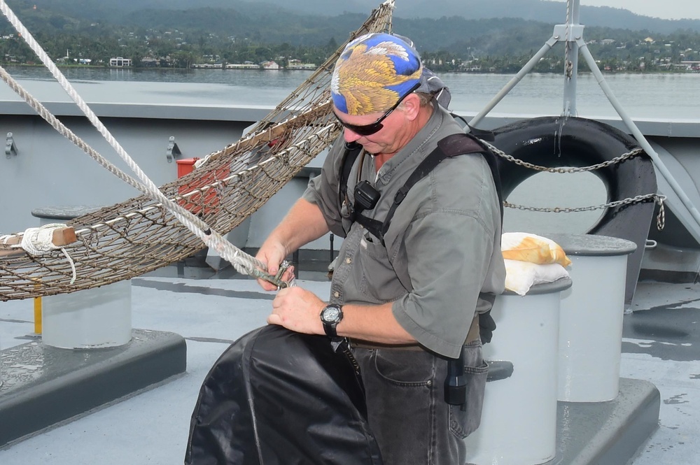 MSC Mariners, service members aboard USNS Pililaau voyage during KOA MOANA 16-4