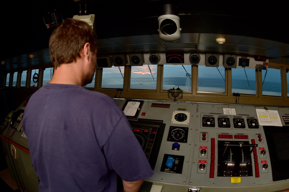 MSC Mariners, service members aboard USNS Pililaau voyage during KOA MOANA 16-4