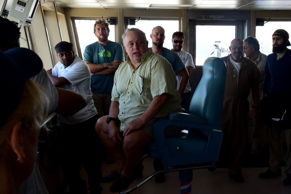 MSC Mariners, service members aboard USNS Pililaau voyage during KOA MOANA 16-4