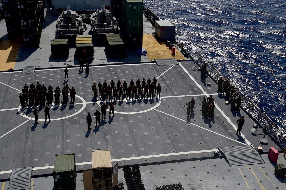 MSC Mariners, service members aboard USNS Pililaau voyage during KOA MOANA 16-4