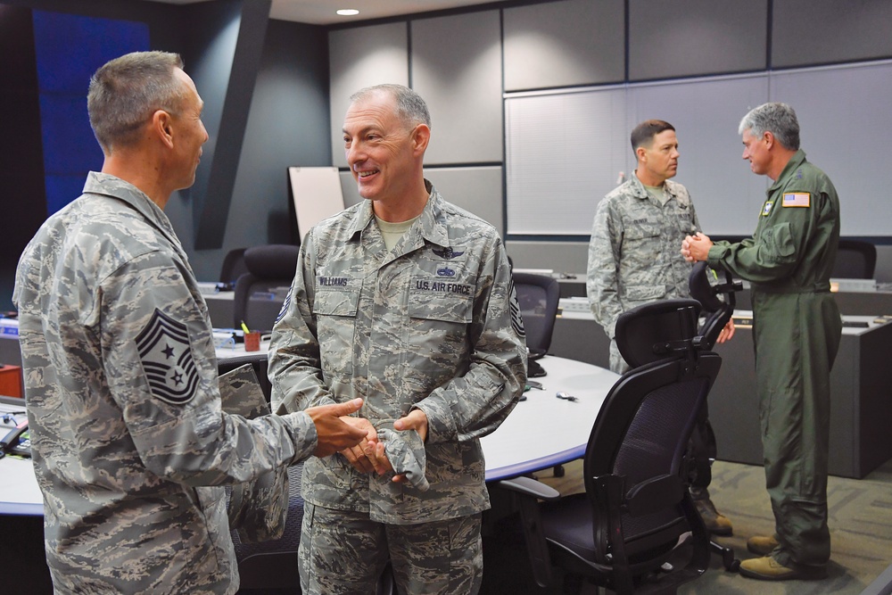 18th Air Force command visits Joint Base McGuire-Dix-Lakehurst