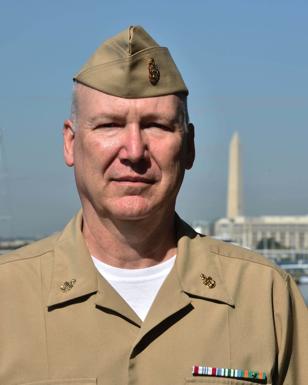 Navy Senior Chief Petty Officer Bartsch supports presidential inauguration