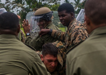 Koa Moana and the RFMF share non-lethal techniques