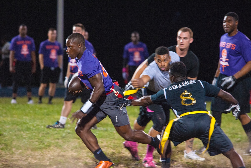509th SFS wins back-to-back flag-football championships