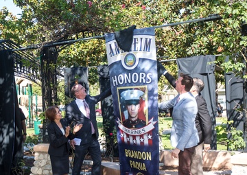 City of Anaheim Military Banner Ceremony