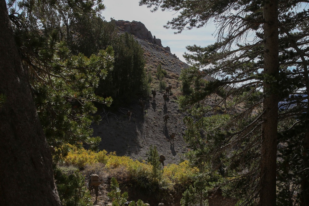 3rd Battalion 4th Marines take the mountains