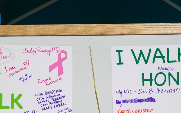 OSC hosts breast cancer awareness walk