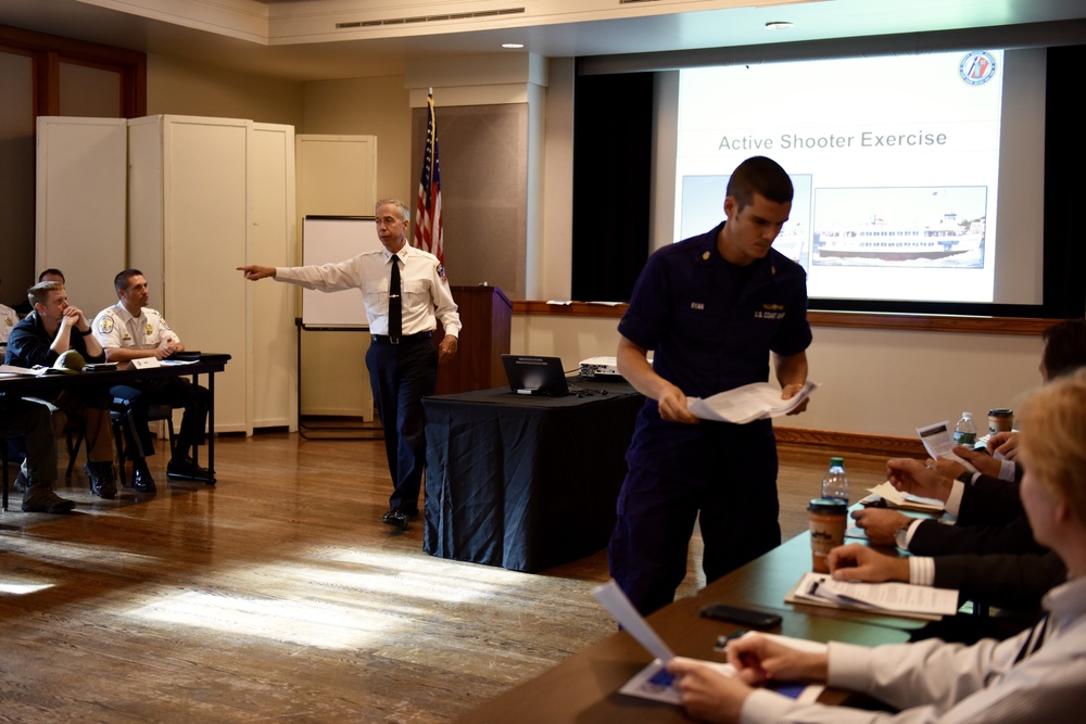 Coast Guard, partner agencies take part in simulated exercise