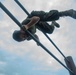 Marine recruits build strength during physical training on Parris Island