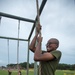 Marine recruits build strength during physical training on Parris Island