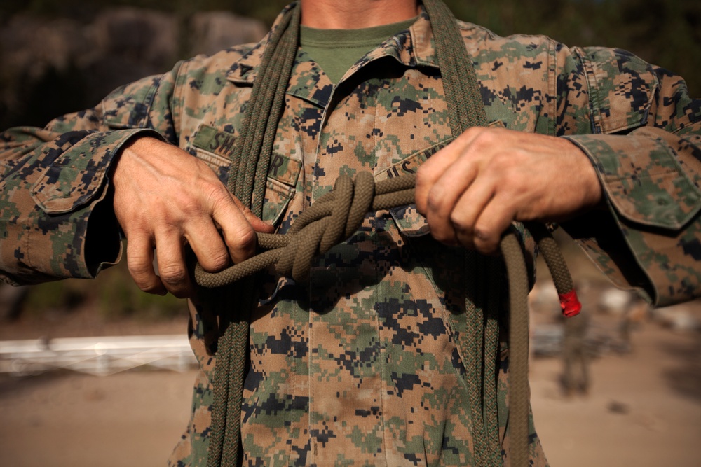 &quot;The Commandant's Battalion&quot; conquers Assault Climbers Course