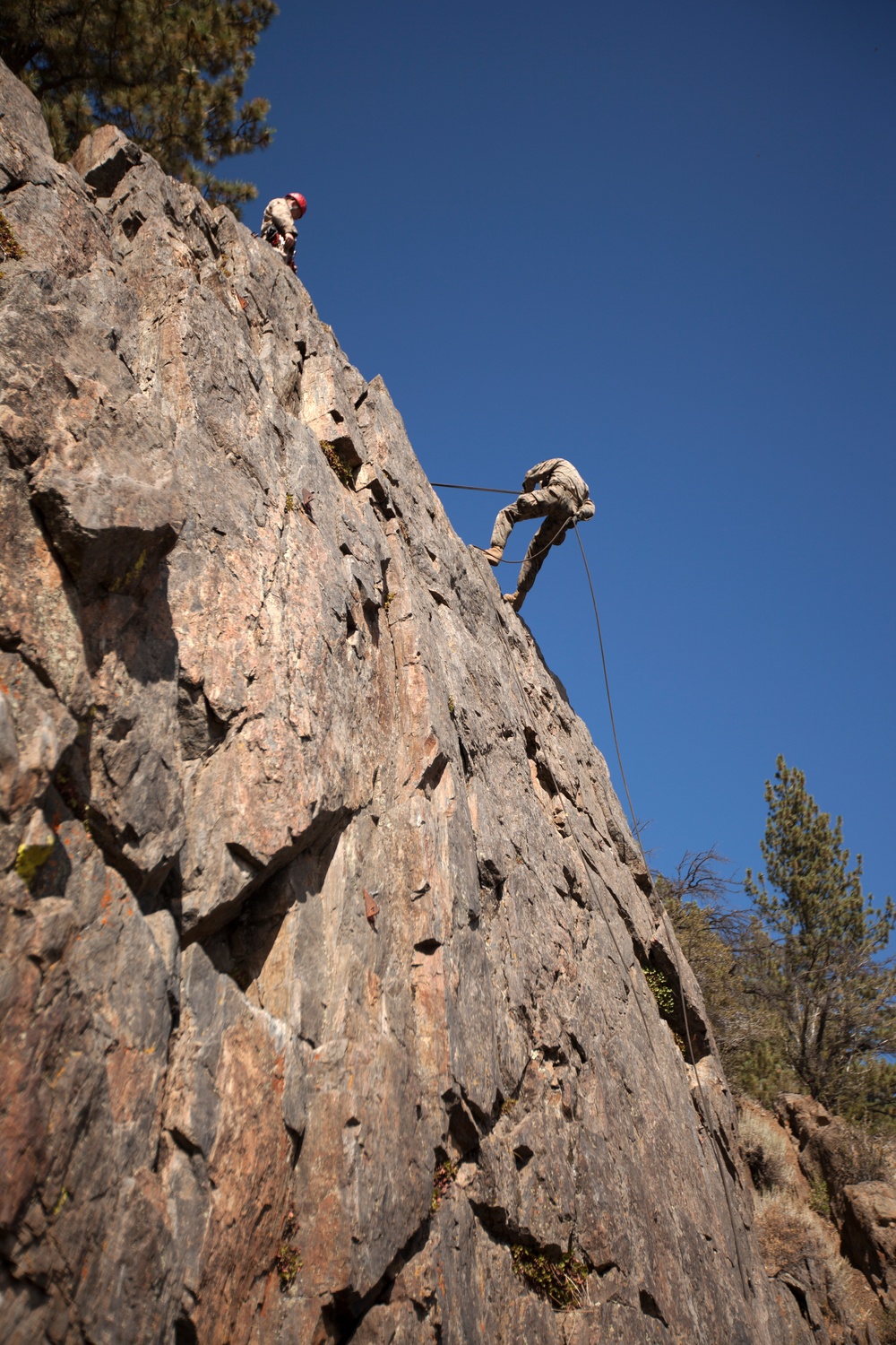 &quot;The Commandant's Battalion&quot; conquers Assault Climbers Course