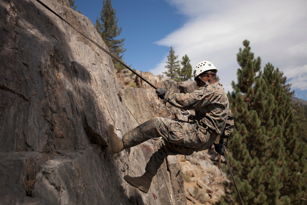 &quot;The Commandant's Battalion&quot; conquers Assault Climbers Course