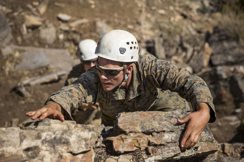 &quot;The Commandant's Battalion&quot; conquers Assault Climbers Course