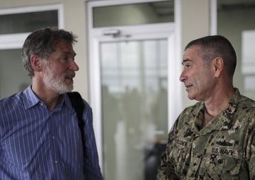 JTF Matthew Commander meets with US Ambassador to Haiti