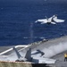 F/A - 18E launches from Nimitz