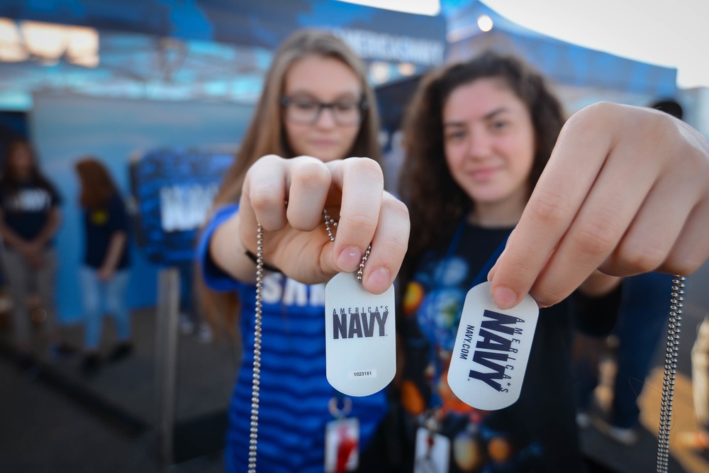 New Navy STEM Attraction 'Nimitz&quot; Impresses Students During Houston Navy Week