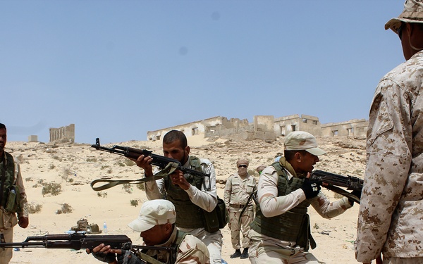 Marines from Mauritania, U.S. partner through training