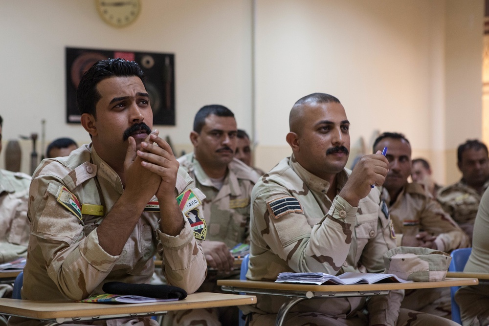 Iraqi soldiers start Combat Engineer Task Training course