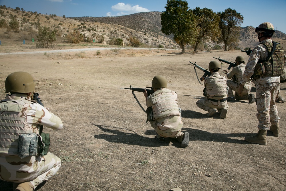 Peshmerga soldiers complete culminating training exercise