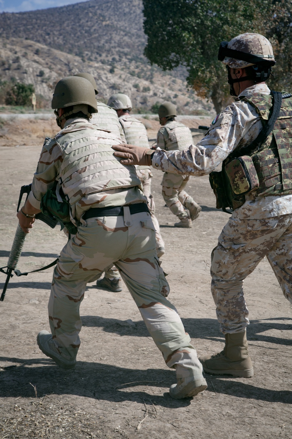 Peshmerga soldiers complete culminating training exercise