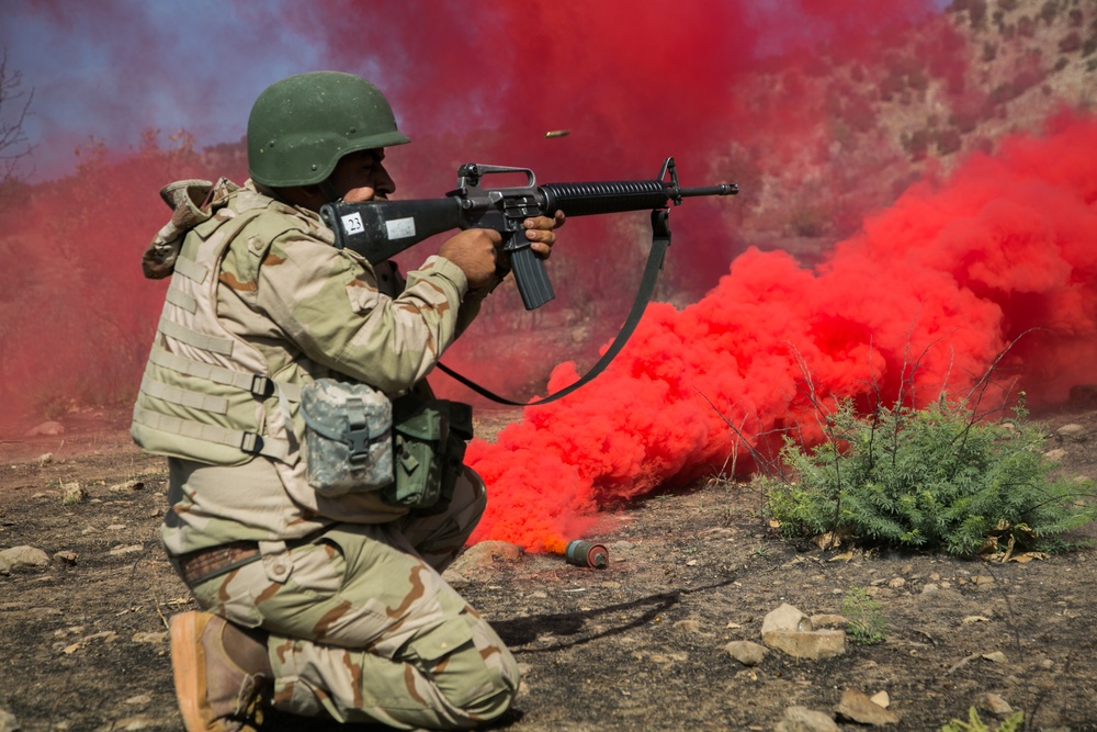 Peshmerga soldiers complete culminating training exercise