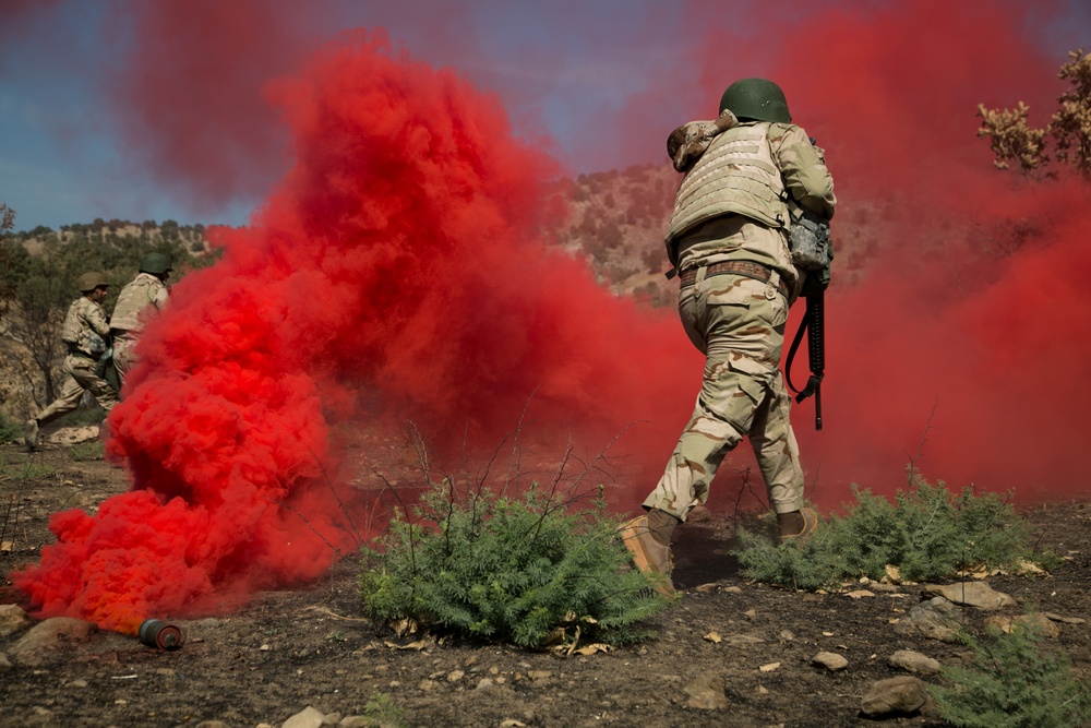 Peshmerga soldiers complete culminating training exercise