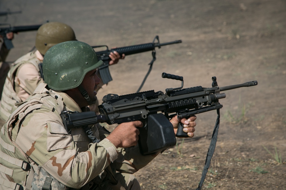 Peshmerga soldiers complete culminating training exercise