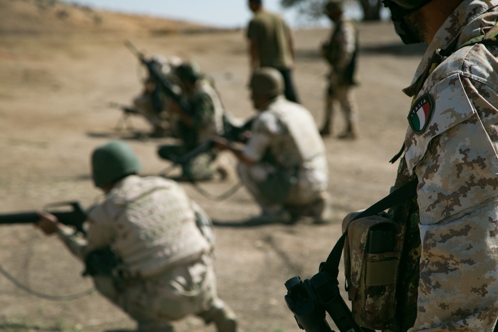 Peshmerga soldiers complete culminating training exercise