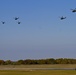 UH-60 Black Hawks fly in formation at Wheeler-Sack Airfield