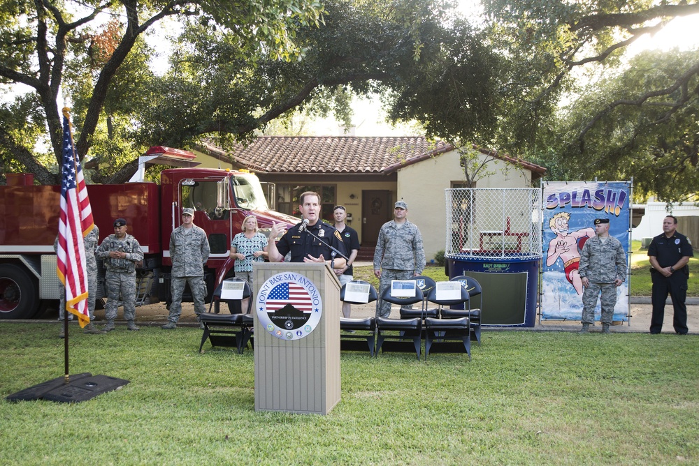 JBSA-Randolph community gathers for National Night Out