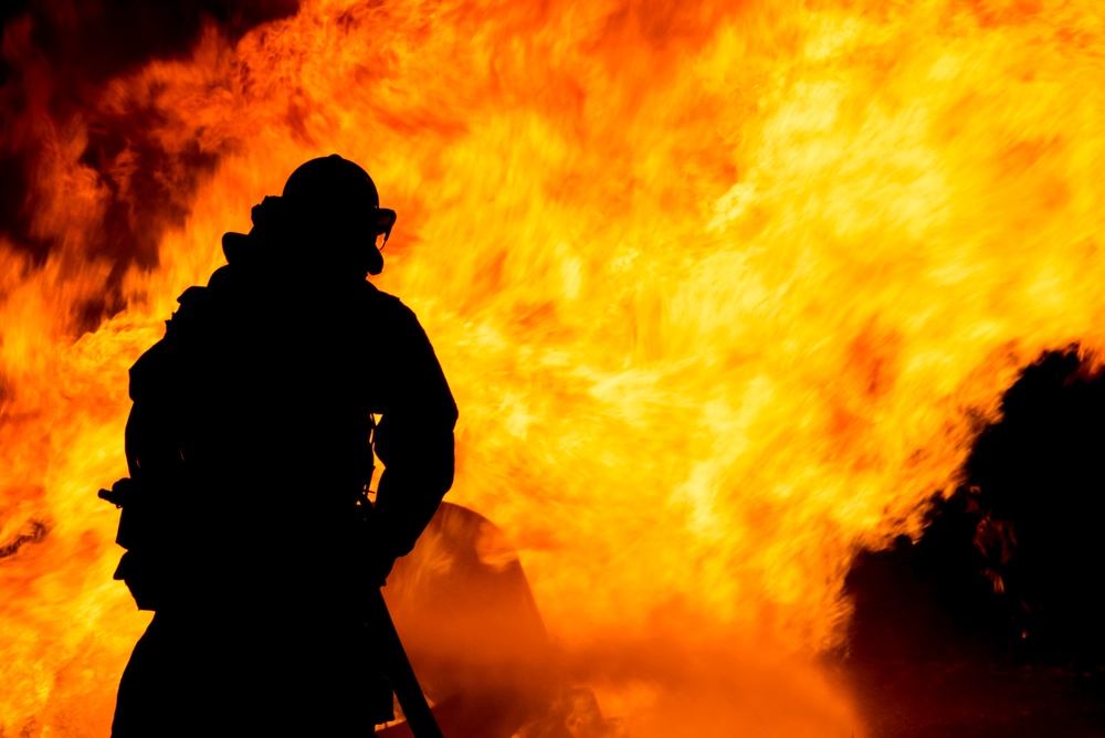 JBSA-Randolph firefighters conduct night fire training