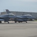 F-16s Positioned for Morning Flight