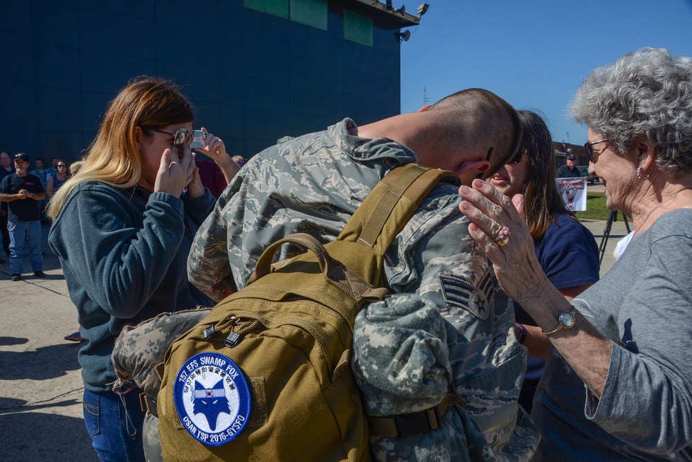 169th Fighter Wing returns from TSP deployment
