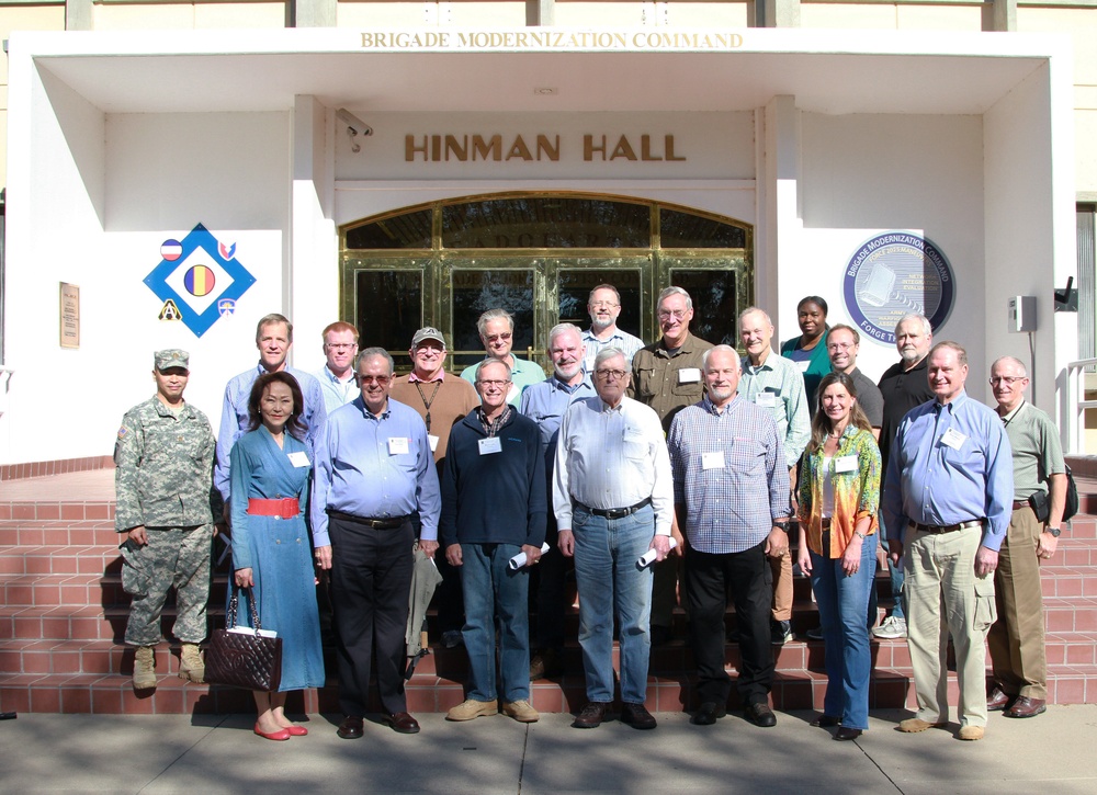 Board of Army Science and Technology visit the Brigade Modernization Command