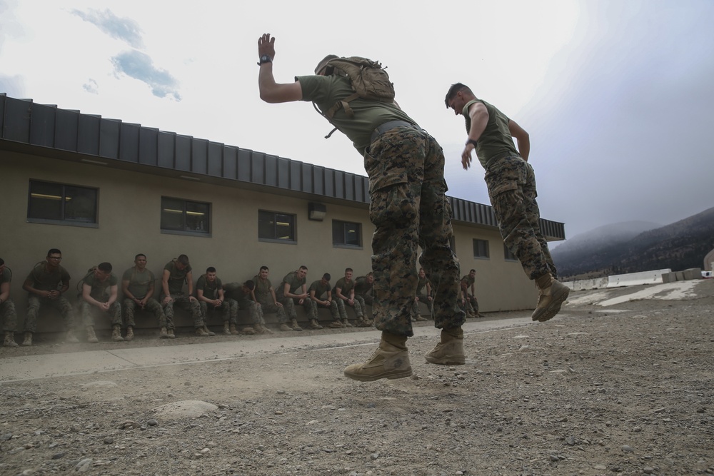 3rd Battalion 4th Marines take to mountains