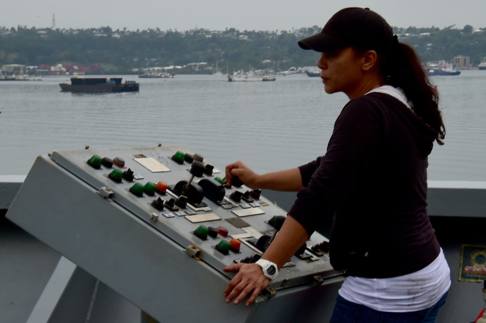MSC Mariners, service members aboard USNS Pililaau voyage during KOA MOANA 16-4