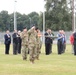 Reflagging Ceremony 128th Signal Compagny Inactivation Network Enterprise Center Belgium Activation