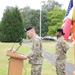 Reflagging Ceremony 128th Signal Compagny Inactivation Network Enterprise Center Belgium Activation