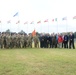 Reflagging Ceremony 128th Signal Compagny Inactivation Network Enterprise Center Belgium Activation