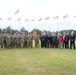 Reflagging Ceremony 128th Signal Compagny Inactivation Network Enterprise Center Belgium Activation