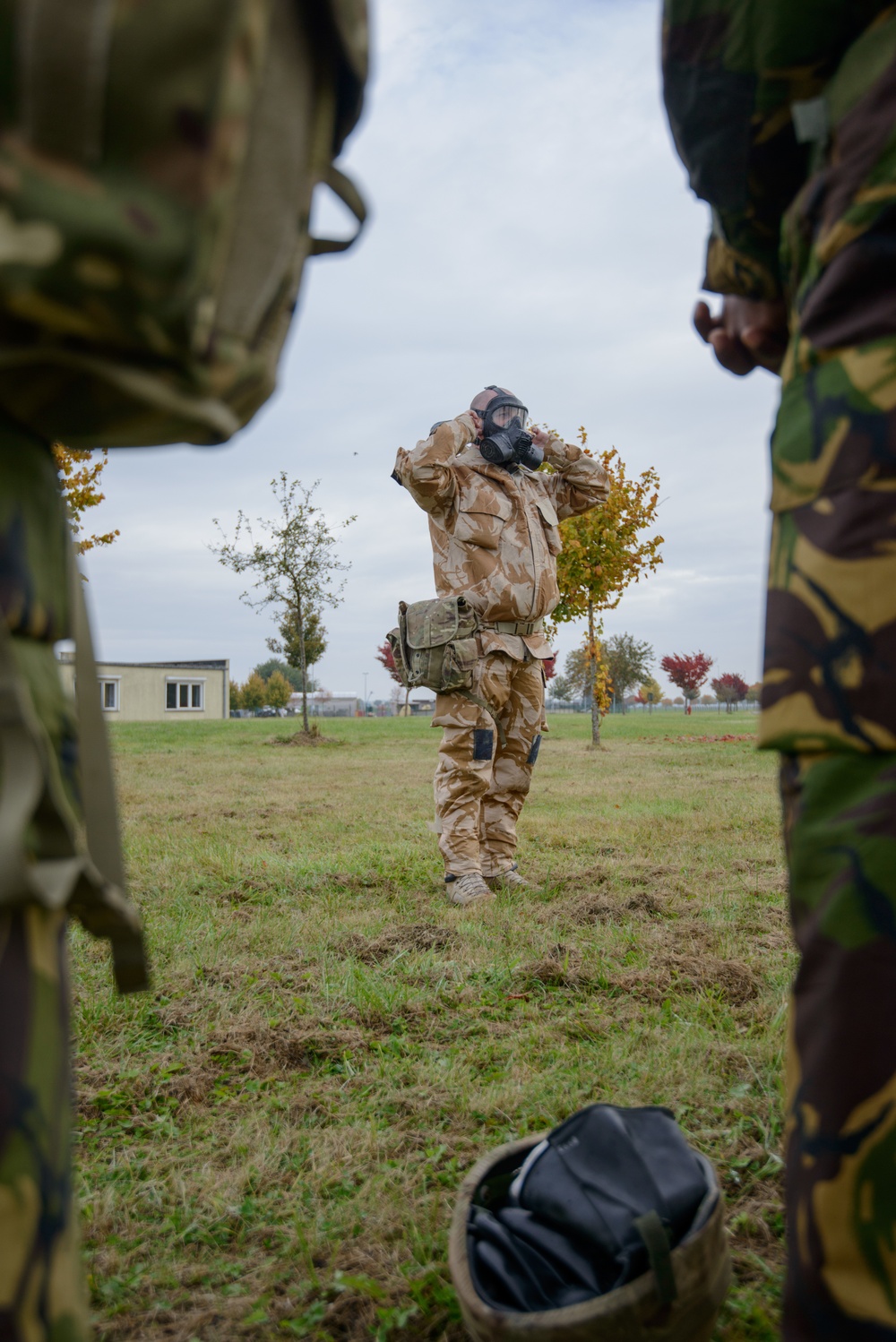 British Armed Forces train in US CBRN facilities