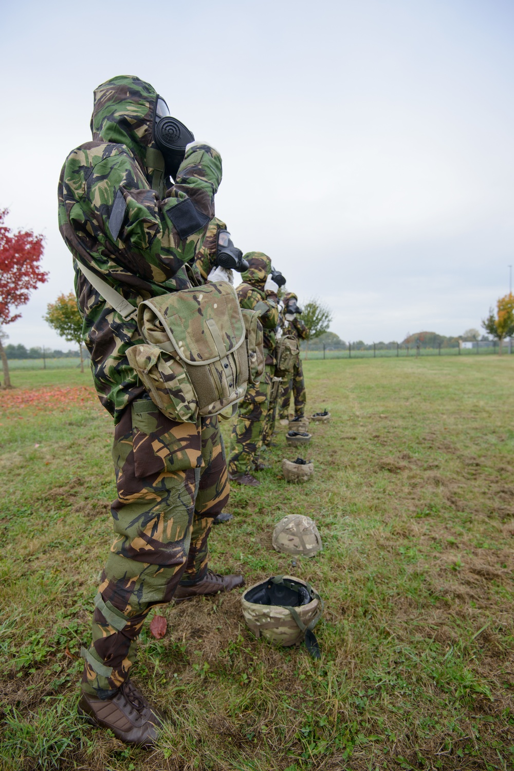 British Armed Forces train in US CBRN facilities