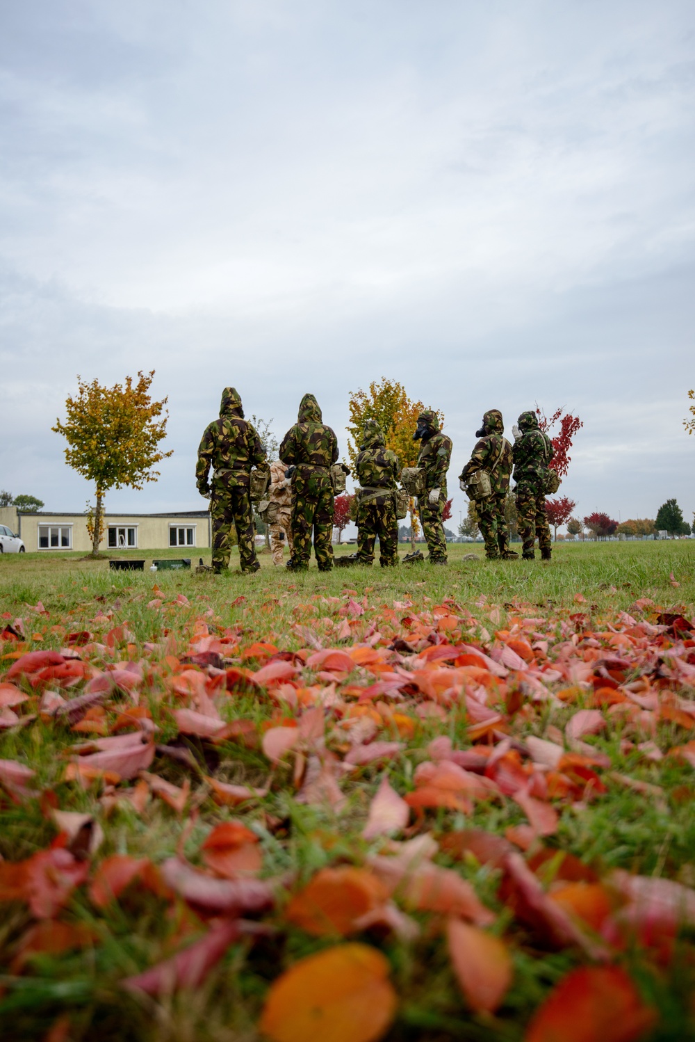 British Armed Forces train in US CBRN facilities