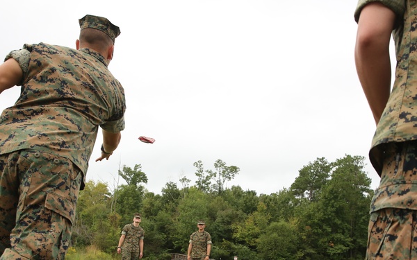Marines bond at Informatioin Fair