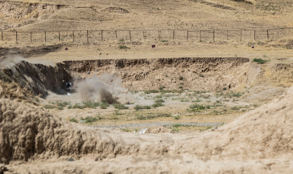 US Soldiers Teach Demining in Tajikistan