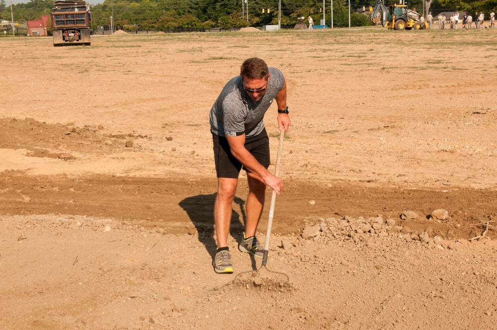 117th Builds Running Track