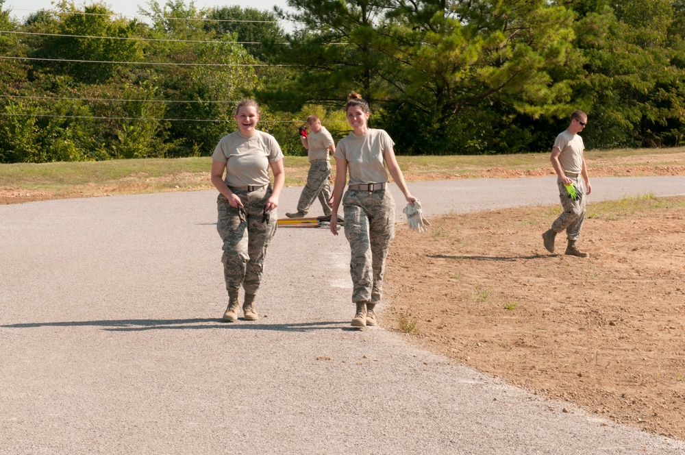 117th Builds Running Track